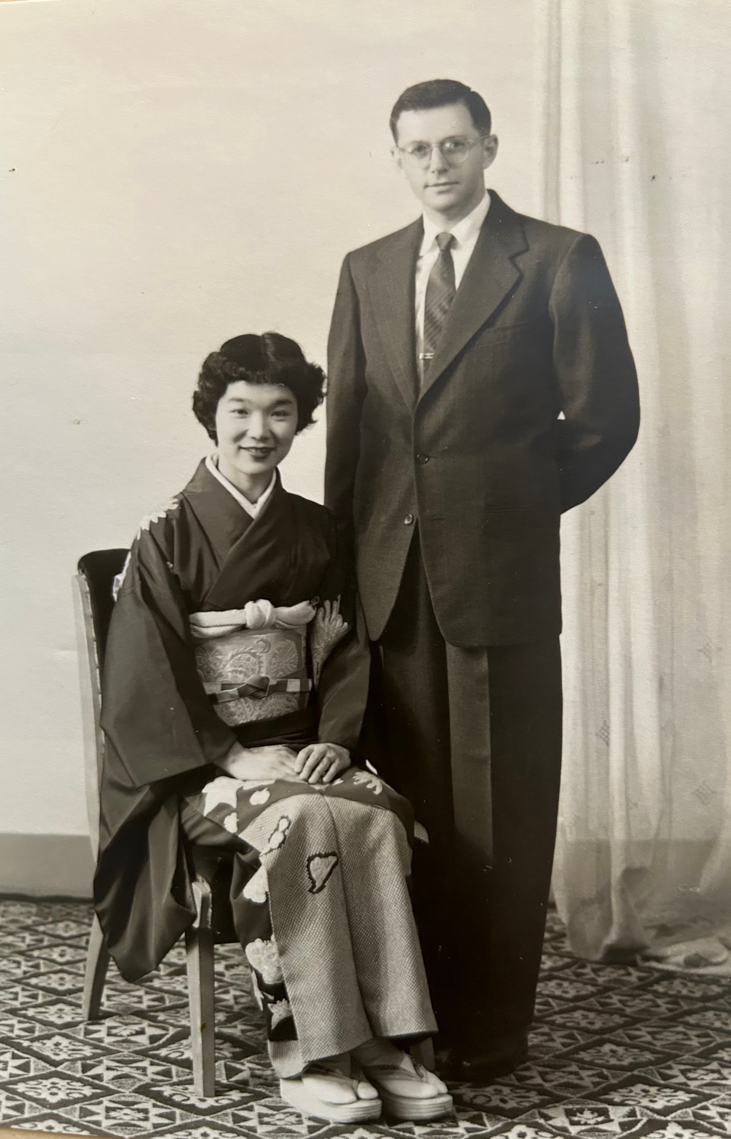 Robert & Haruko Miller — early portrait